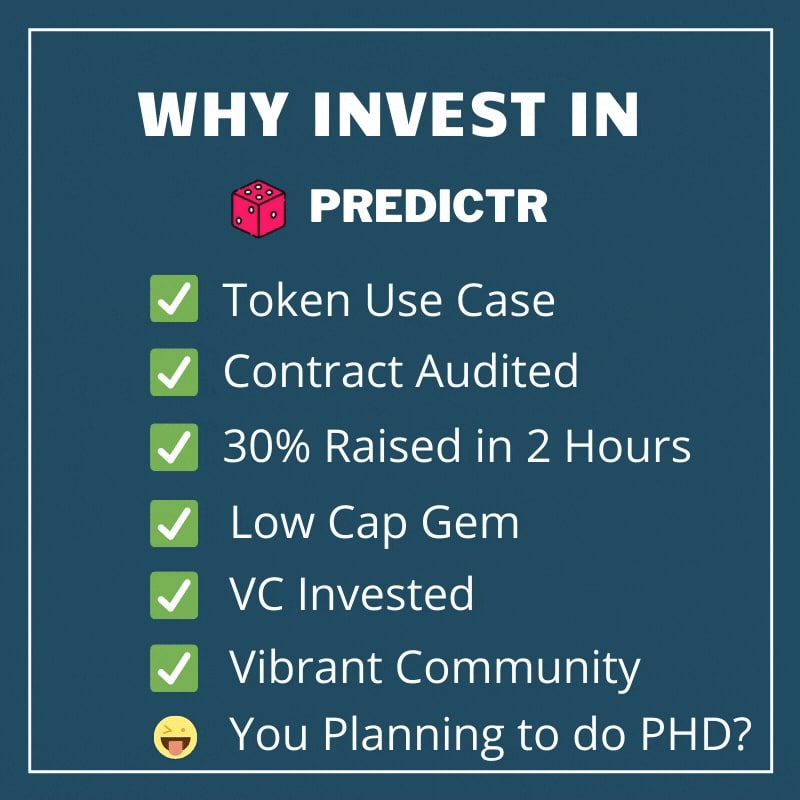 Guineey's tweet photo. #Predictr is a #MoonBaby bcz they have low cap gem, etc
The pict explain all
What are you waiting for
Go invest!

@PredictrClub https://t.co/rn4dstzbQi