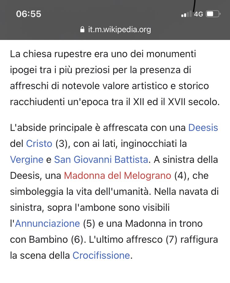 Antonella842019's tweet photo. Stanno stuprando la storia con sovrastrutture,tagli,sbancamenti di roccia per cosa???? Produttività? #matera #chieserupestri #parcodellamurgia #UNESCO #sitiunesco
ps:anche #wikipidia usa “era”dandola per distrutta 😭
@dariofrance @_MiBACT @massimobray @MassimoOsanna https://t.co/B38aGVrvma