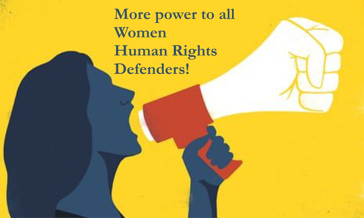 PriyankaSamy's tweet photo. In solidarity with Women Human Rights Defenders, especially from historically marginalised communities who continue to fight with resistance against all kinds of systemic oppression, discrimination &amp; targeted violence. May our tribe grow💙✊
@AWID @FRIDAfund @apwld @FemnetProg https://t.co/90L3PNWqmI