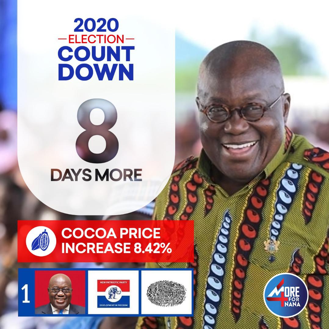DarkeyMustapha's tweet image. #8DaysToVote 
#RetainAkufoAddo
#VoteNumber1
#4MoreForNana
#TheBattleIsTheLords