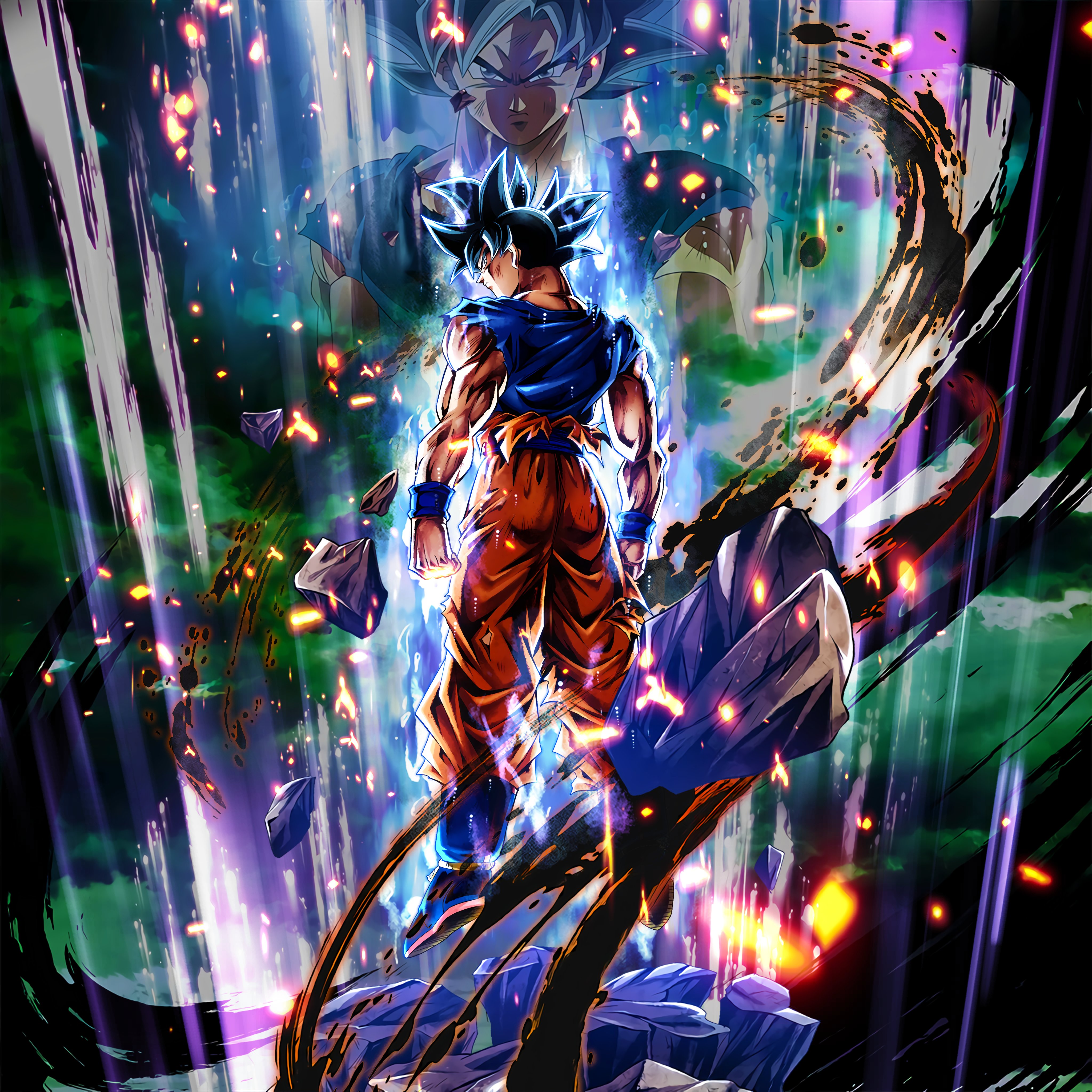 Ultra Instinct Goku - Character Art mang đến cho bạn bức tranh chiến binh mạnh mẽ và sáng tạo, khiến bạn cảm nhận được nguồn năng lượng vô tận của Goku trong series DragonBall. Hãy khám phá ngay bức hình ấn tượng này!