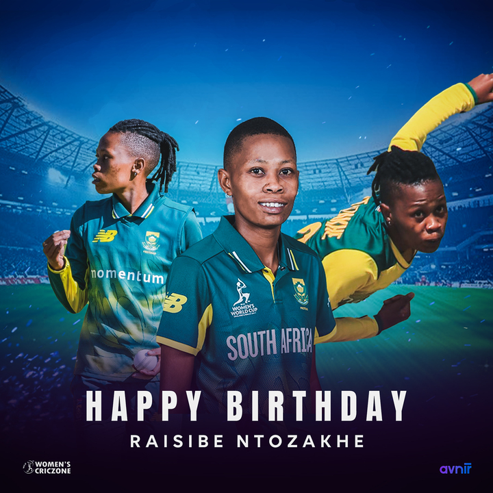 WomensCricZone's tweet photo. #HappyBirthday to Raisibe Ntozakhe, who turns 24 today.
🟩 29 internationals
🟩 15 wickets
🟩 International debut v 🇮🇳 in 2017
🟩 ODI best of 3/16 v 🇧🇩
#Avnir https://t.co/25IZyb1tTG