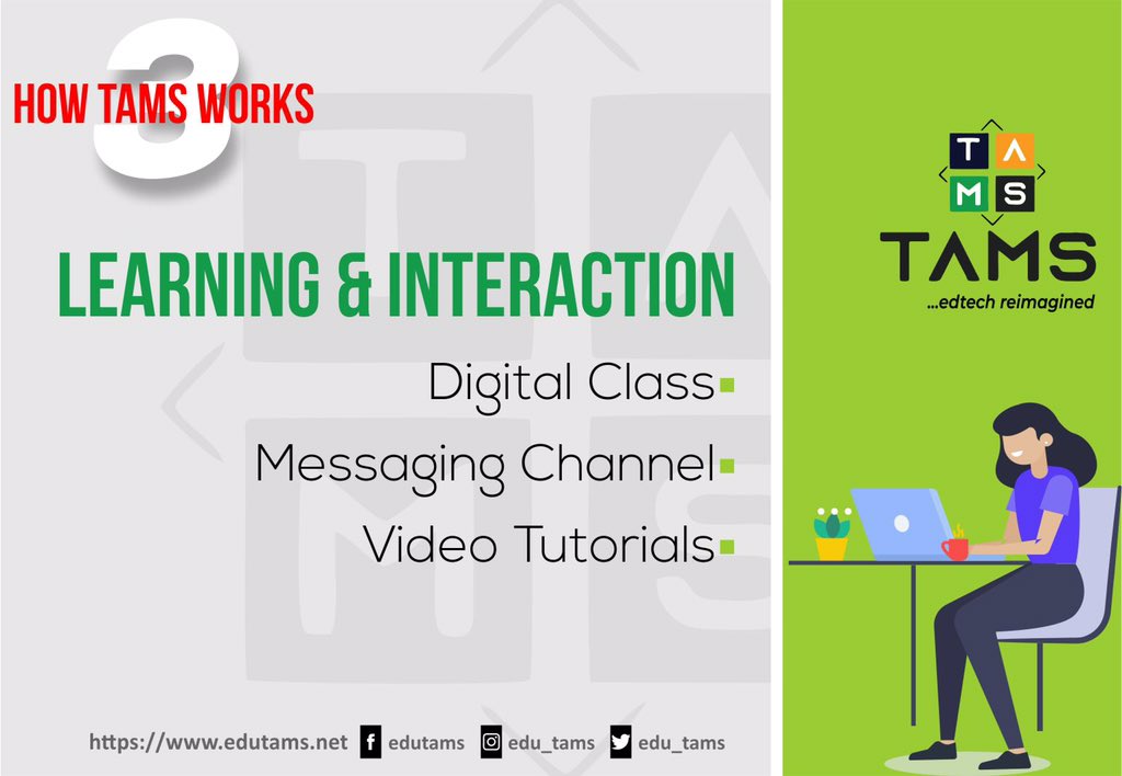 edu_tams's tweet photo. Our functions can vary from administration and management to Learning and interacting.
#EdTechReImagined
#TAMSLAUNCH
#TAMSLAUNCHAbeokuta
#EDUTAMS_NET https://t.co/CzDExIJdNu