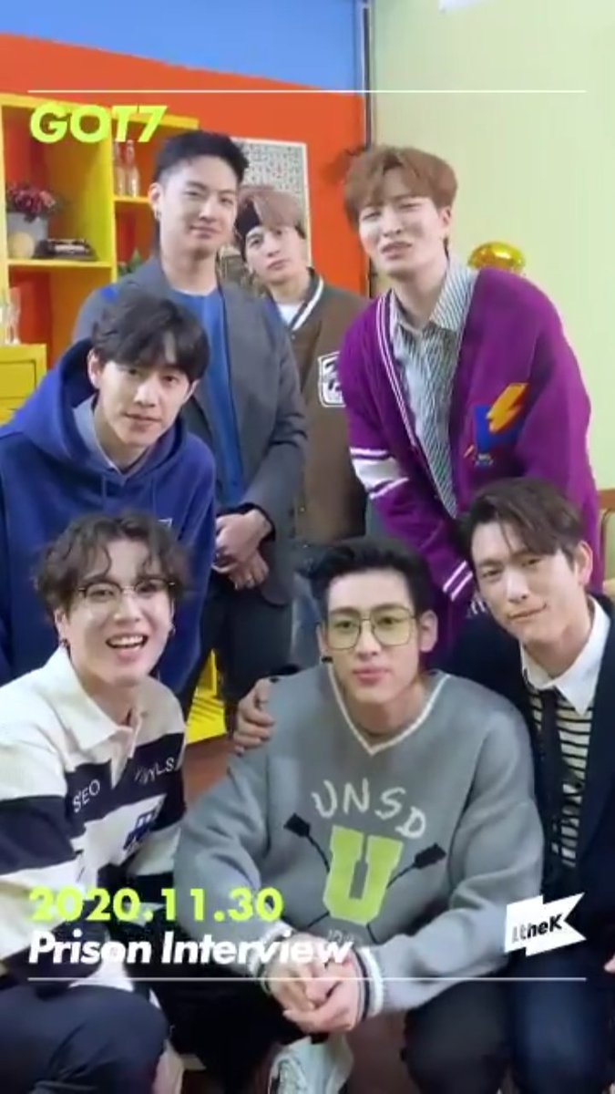 Got7 S Fashion Fan Account On Twitter 201129 Got7 Wearing Unsd V Neck Preppie Knit Mild Grey 69 000 Phiz Purple Mix Pattern Patch Patch Long Cardigan 199 000 That S It