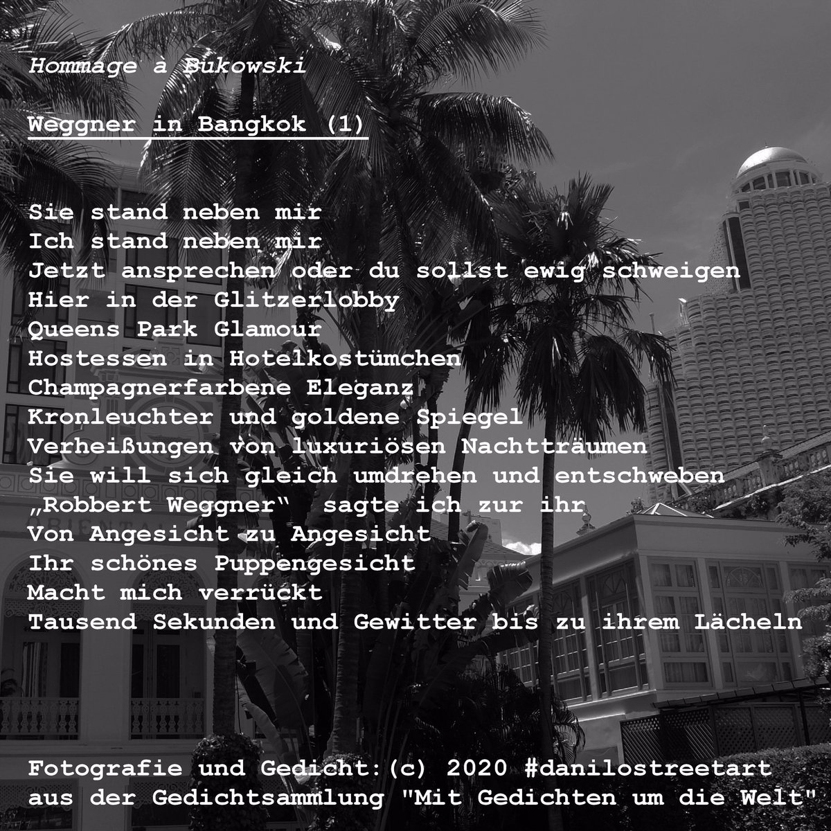 PoetryDanilo's tweet photo. #bangkok #bangkokthailand #urbanart #gedichte #instalyrik #instapoet #streetpoems  #deutschegedichte #poem #poetry #poetryslam #lyriker #gedichteschreiben #deutschepoesie #poet #poesie #gedicht #poems #lyriker #lyrikliebe  #instagedicht #liebe #gedichteschreiben #writing https://t.co/RtbhMPXOtB