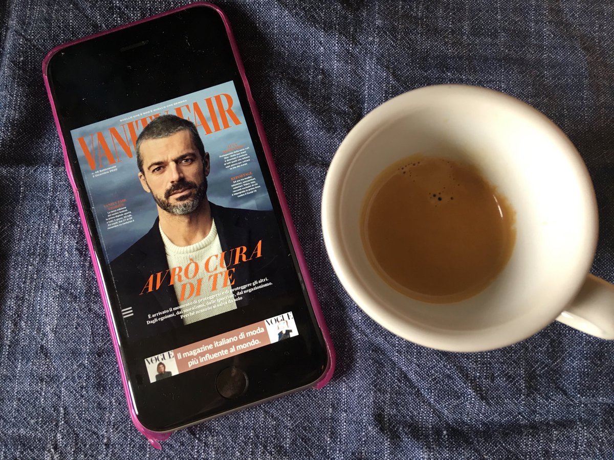 FraLauricella's tweet photo. #buongiorno #BuonaDomenica #caffé e #myvanity con @Lucaargentero.
@VanityFairIt @CaffeVergnano #coffee #italiancoffee https://t.co/QDDOHawW2o
