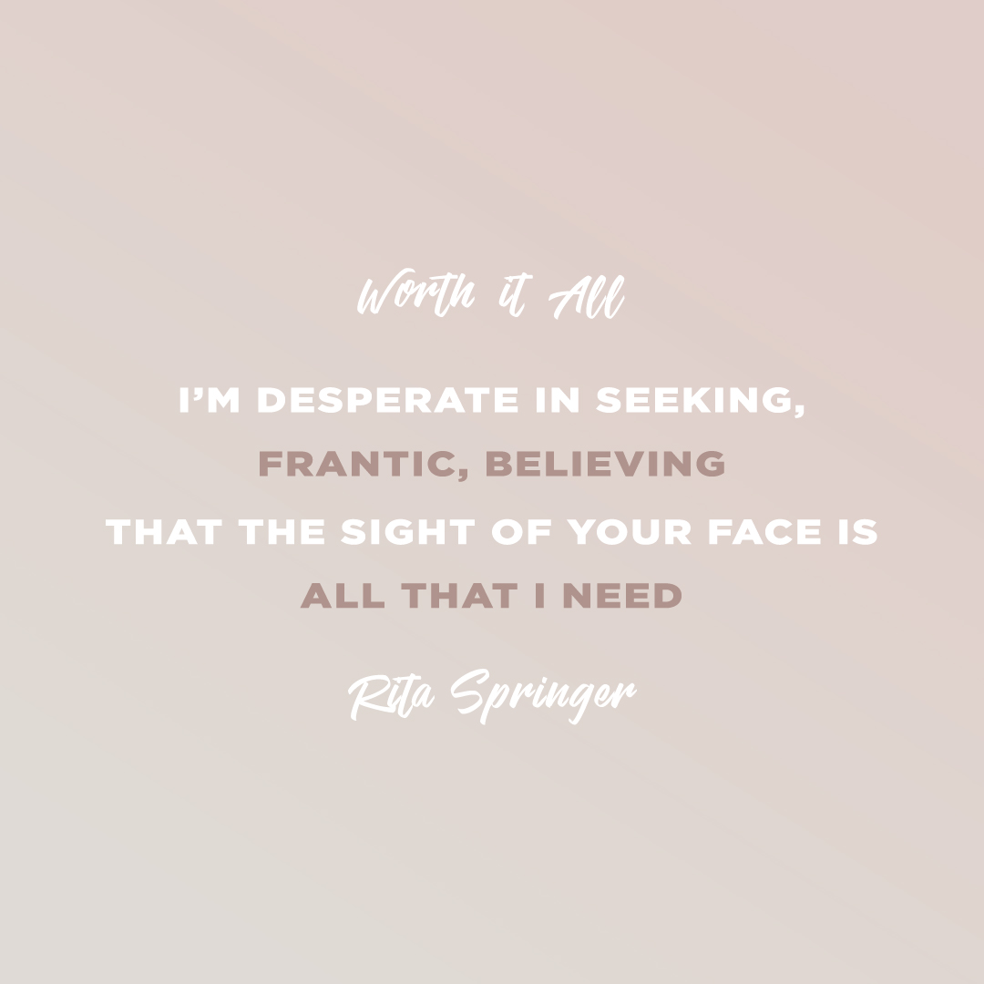 TBNUKtv's tweet photo. We are desperate for You, Jesus! #SeekingGod #more #deeper #SeekYourFace #Jesus #songoftheday #christianlyrics #christianmusic #worshipmusic #praiseparty #church #TBNplay #RitaSpringer #WorthItAll https://t.co/Xedw4uXlvP