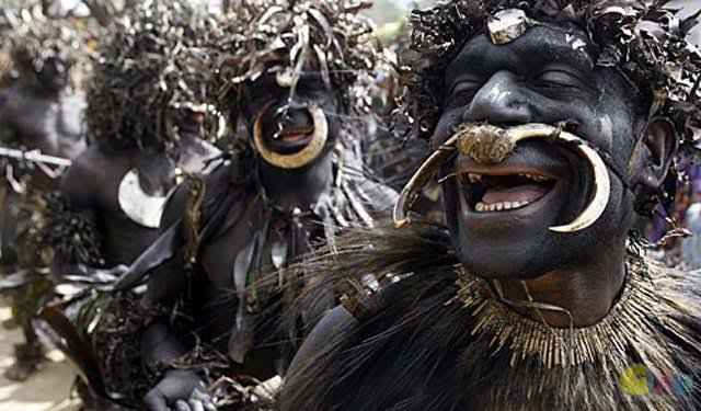 Well well, this sounds disgusting, but it happens. In Sambia tribe of Papua, New Guinea, when a boy turns seven, he starts feeding on semen of older men. Men ejaculate and the boys feed on them, the more you drink, the stronger you get, or so the believe. 