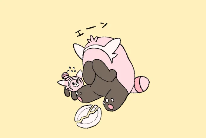 #いい肉球の日
タブンネちゃんにも肉球あるぞ! 