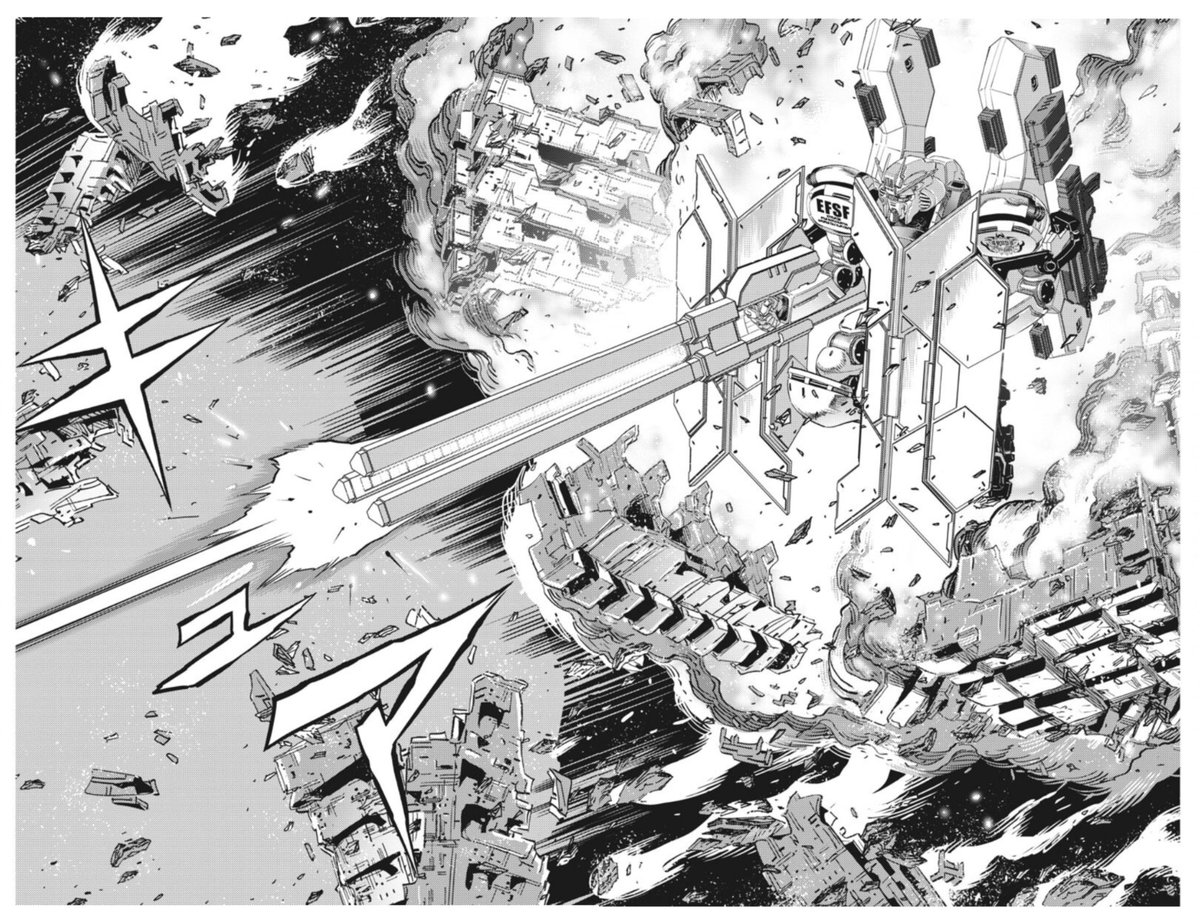 たけやぶ 機動戦士ガンダム サンダーボルト 第144話 パーフェクトジオング 実弾兵器アリ 対パーフェクトガンダムwithブラウ ブロからか Iフィールド対策も抜かり無し 新生トラスト部隊は亡きマーカスに代わりアリシアが加入 空間戦仕様になった たけやぶ 機動戦士ガンダム サンダーボルト 第144話 パーフェクトジオング 実弾兵器アリ 対パーフェクトガンダムwithブラウ ブロからか Iフィールド対策も抜かり無し 新生トラスト部隊は亡きマーカスに代わりアリシアが加入 空間戦仕様になった