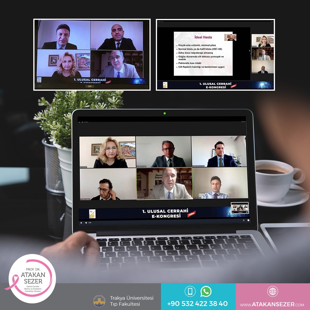 Türk Cerrahi Derneği'nin 1.Ulusal Cerrahi E-Kongresi 20-21 Kasım 2020 tarihinde gerçekleşti.

Covid19 Salgını nedeniyle kongremizi dijital ortamdaki toplantılarla gerçekleştirdik. Emeği geçen herkese teşekkürlee

#profdratakansezer #atakansezer #genelcerrahiuzmanı #memecerrahı