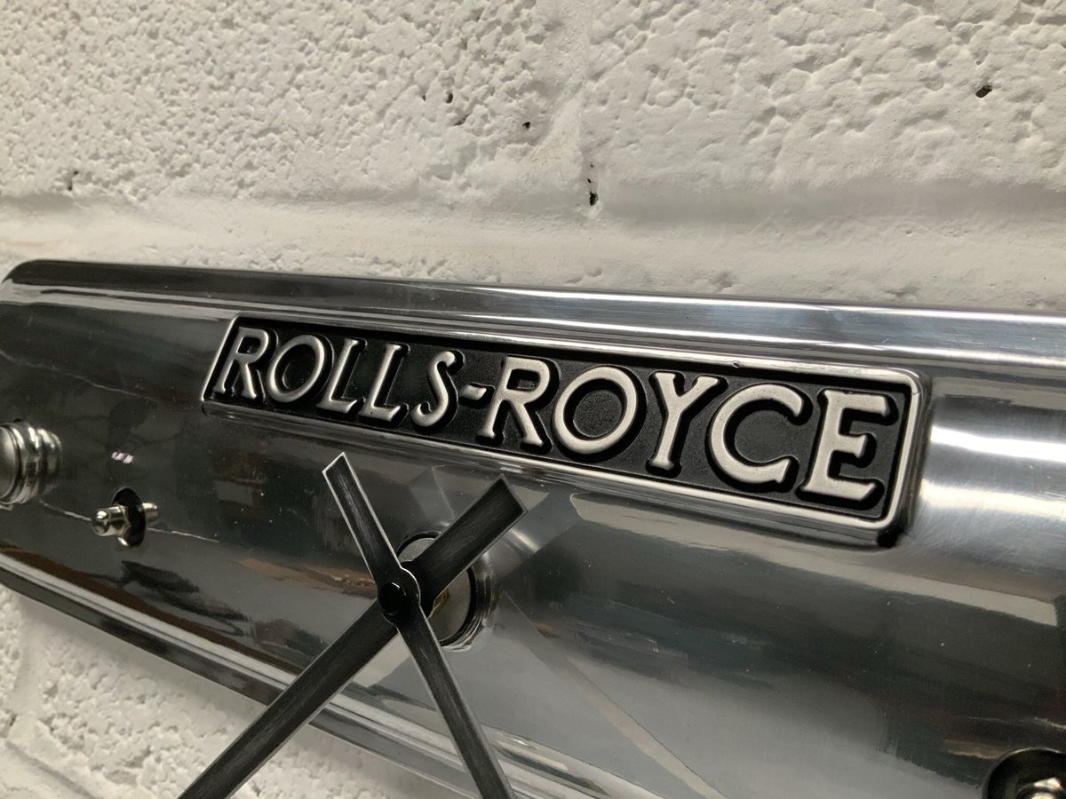 CaveStuff's tweet image. #Christmas2020 Wall clocks available now. facebook.com/WildEdgeProjec… #interiordesignideas #Rollsroyce #Bentley #mg #kawasaki #mancave