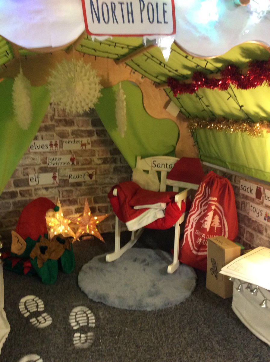 NurtureFPA's tweet photo. Welcome to Orchard rooms Santa workshop! Ready for business on Monday @FibParkAcademy @wallenvictoria https://t.co/BlTWOHpfzW