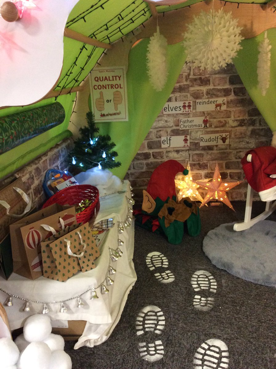 NurtureFPA's tweet photo. Welcome to Orchard rooms Santa workshop! Ready for business on Monday @FibParkAcademy @wallenvictoria https://t.co/BlTWOHpfzW