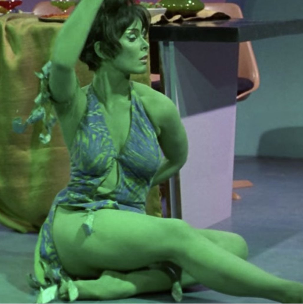 bob stanley on X: Yvonne Craig, not only Batgirl in the 60s, but also the  original Star Trek green lady. That's a CV.  / X
