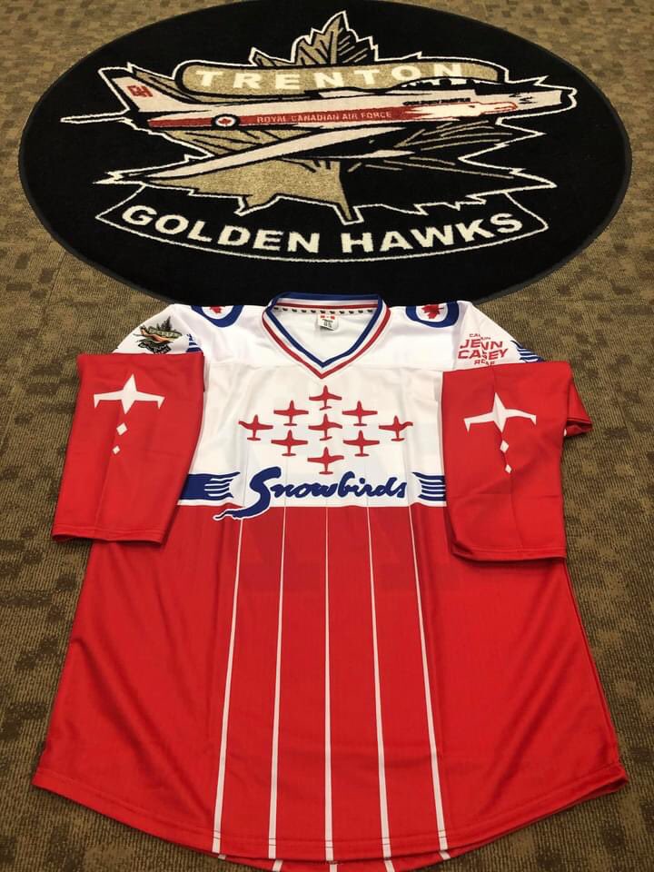 Trenton Golden Hawks Details On How You Can Get A Game Worn Jersey From The Snowbirds Game Details Here T Co Ziakbiedlv