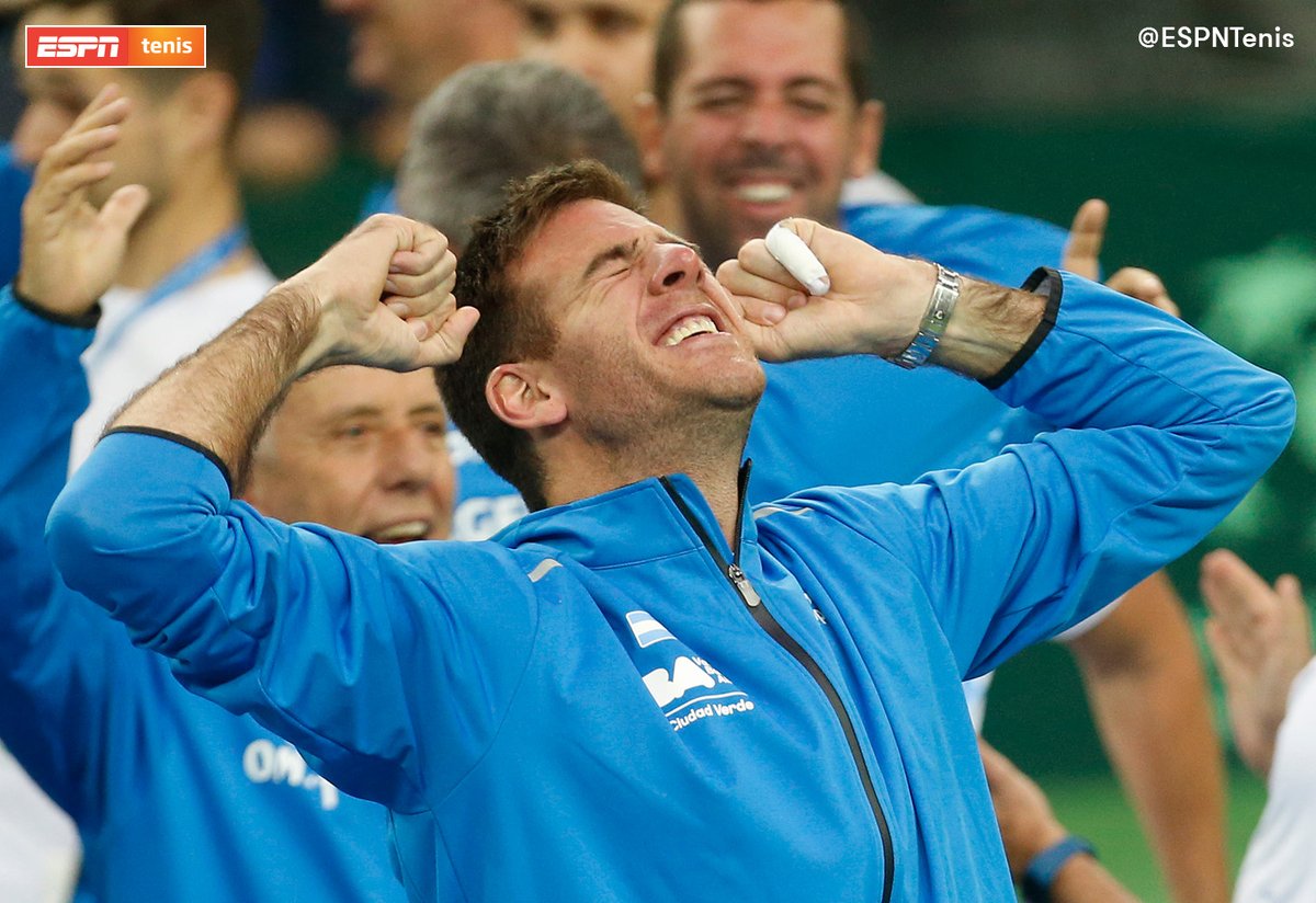 ESPNtenis's tweet photo. 4️⃣ AÑOS 🏆🇦🇷

El 27 de noviembre de 2016 Argentina venció 3-2 a Croacia en Zagreb y levantó por primera vez en su historia la Ensaladera de Plata. ✨

#TBTenis https://t.co/27OHC6TzrB