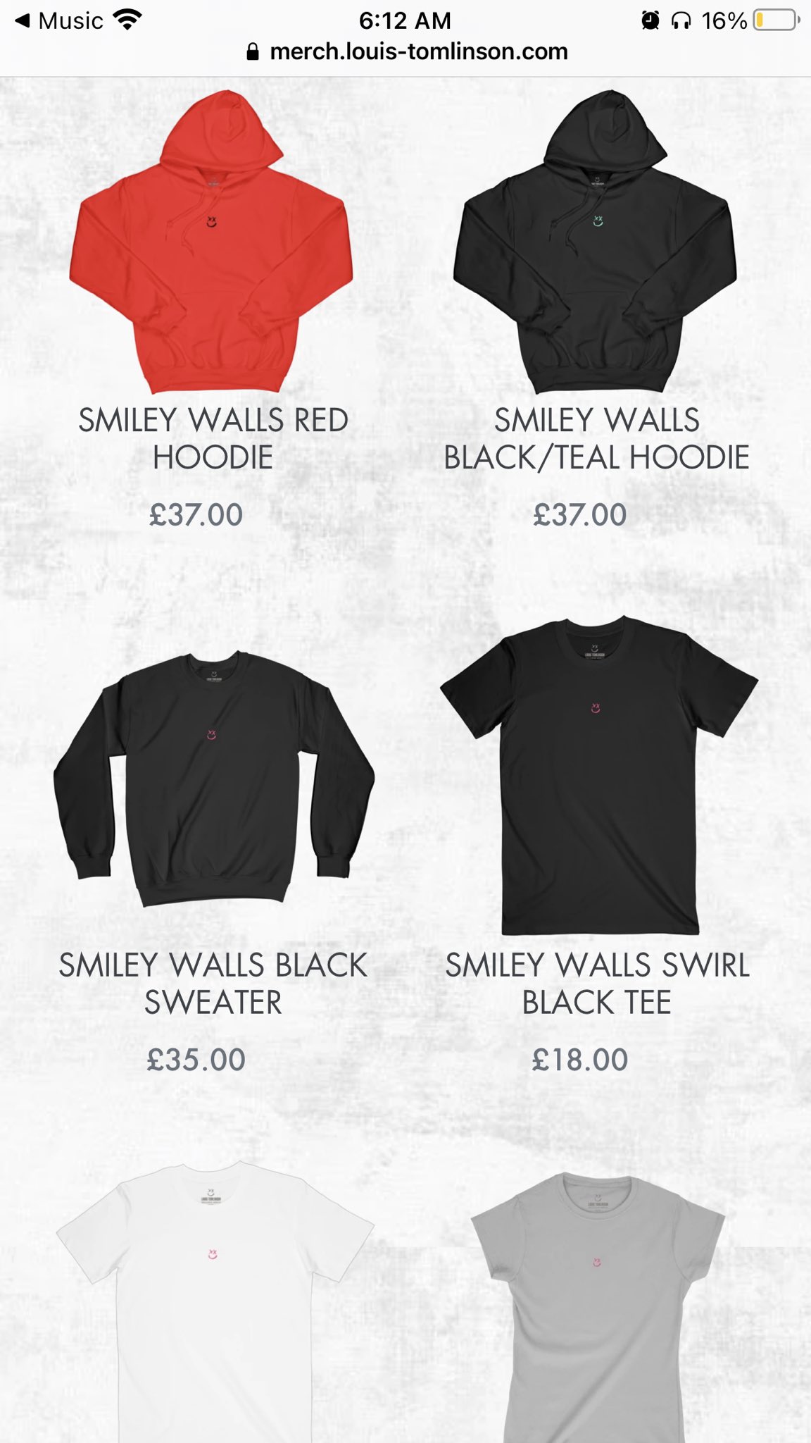 Smiley walls pink print hoodie sale