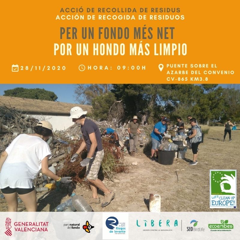 ¡Desde @UMHSostenible nos sumamos a la recogida de residuos de @SEO_BirdLife y @ecoembes en el Parque Natural del Hondo este sábado 28 de noviembre a partir de las 09:00! 🏖♻ Apúntate aquí ▶ https://t.co/K4R3eFof66 https://t.co/1gD4YnUpUg