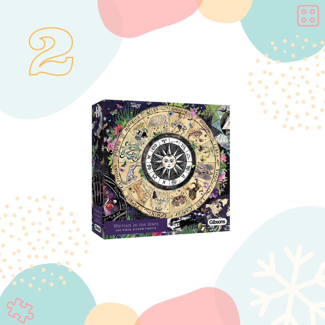 Day 2 #AdventCalendar #CompetitionTime! We are giving away one product every single day until 24/12. Today's prize is Written in the Stars 500pc puzzle. T&amp;Cs outlined in the image below. Good Luck  #Christmas #win #Giveaway