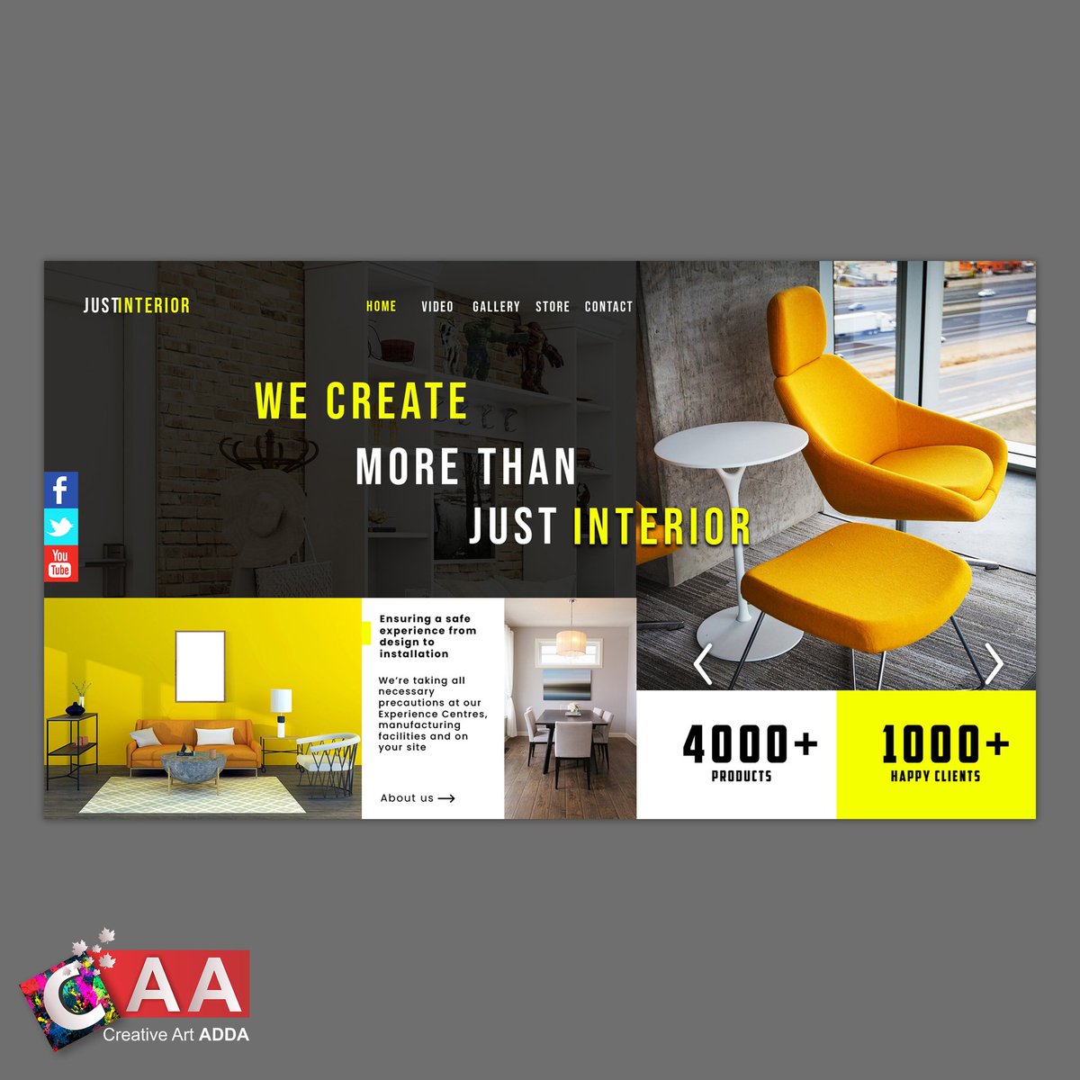 creativeartadda's tweet photo. Follow @creativeartadda for more!
Design by: @iamcaadesigner
_
Join us with a follow and use #creativeartadda to inspire others
_
#webdevelopment #website #webdesign #uidesign #uidesigner #uxdesign #uxdesigner #digitalagency 
https://t.co/bdcAyCviD2 https://t.co/QtpxXJmYHr