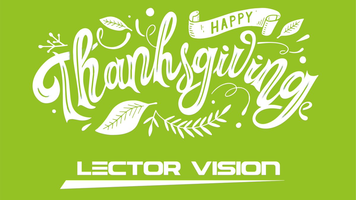 LectorVision's tweet photo. At this time of #Thanksgiving celebration, our thoughts turn gratefully to you with warm appreciation. Our best wishes for a Happy Thanksgiving.
#visionoutsidethebox #ITS #OCR #ALPR #ANPR #Traffic #Mobility #parking #itsystems #itservice #bigdata #its https://t.co/YJNKBMJA0U
