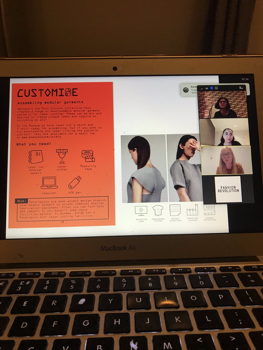 fashopenstudio's tweet photo. Thank you everyone who took part in last night’s #speedshare on #lovedclotheslast with inspiring presentations from The Seam London, @saveyrwardrobe @orsoladecastro and @jenballie @VADundee 💫🌟💥let’s keep these conversations going! https://t.co/TKfWZEtSWJ
