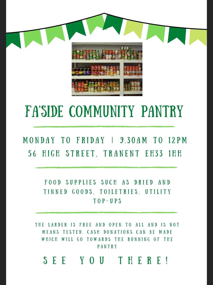 CllrMcLeod's tweet photo. Please share and support our Local Community Pantry. #VCEL 👍❤️ https://t.co/a1yikNuUFb