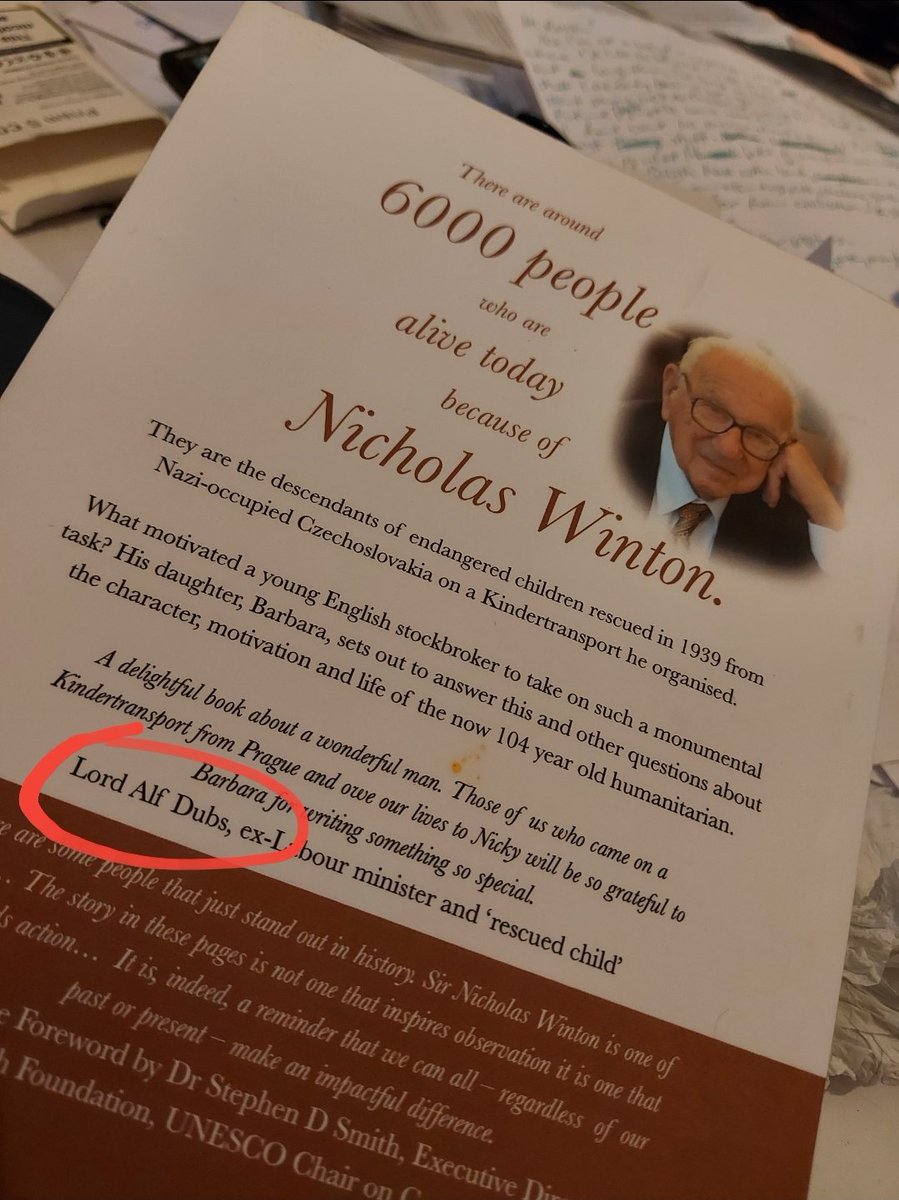 ChrisMousse3's tweet photo. @ZoeJardiniere In Feb 2017, May personally blocked the previously agreed arrangement to accept 3,000 unaccompanied refugee children (#DubsAmendment). 
In Sept 2017, she opened the Sir Nick Winton Memorial Garden in Maidenhead.
Nick Winton saved 669 children from the holocaust.
One was Alf Dubs. https://t.co/RGYSpPVDrI
