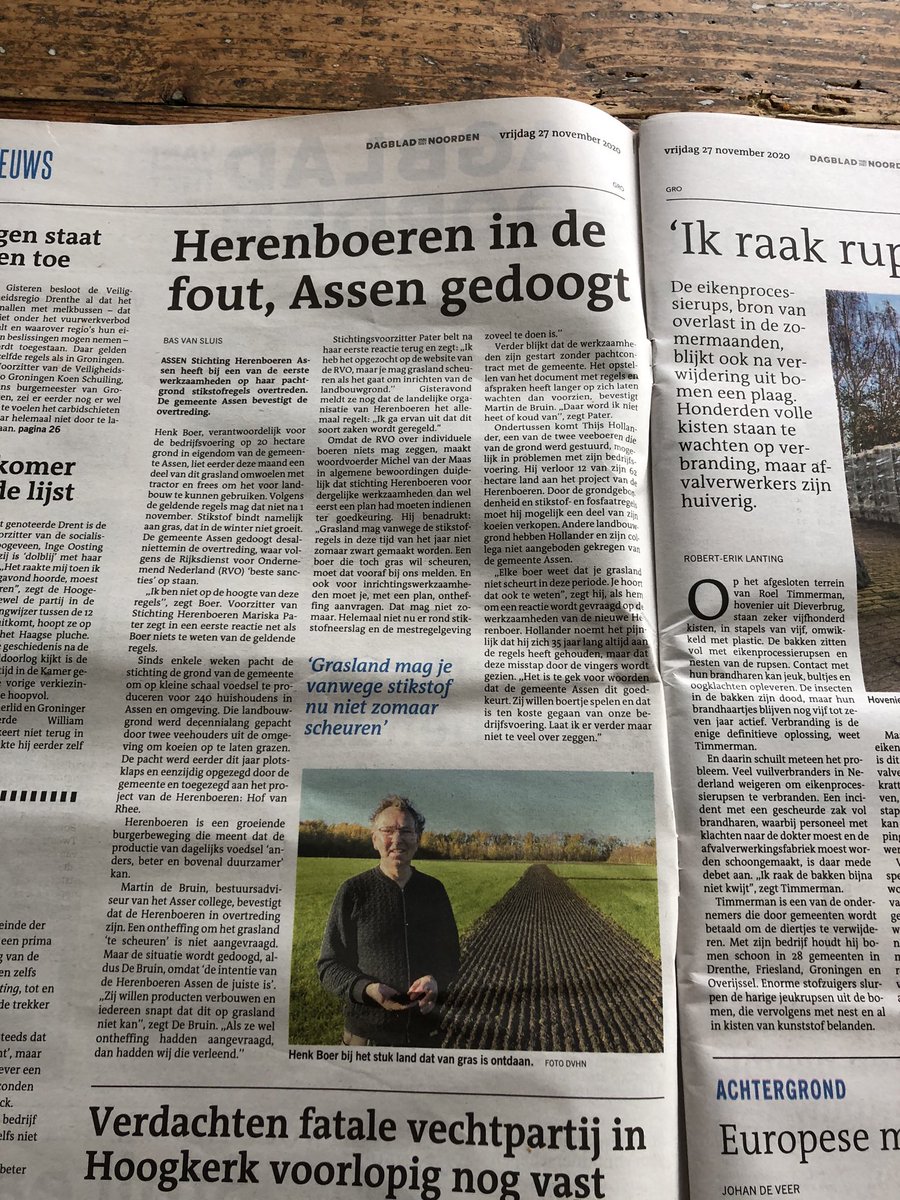 Wel makkelijk kunnen we de hele GLB wel gedogen!!!