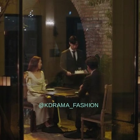 Kim Jung-Eun wore VIVIENNE WESTWOOD Satin Dress (Sold Out) in My Dangerous Wife Episode 16. #kimjungeun #김정은 #나의위험한아내 #드라마패션 #비비안웨스트우드 #VIVIENNEWESTWOO...