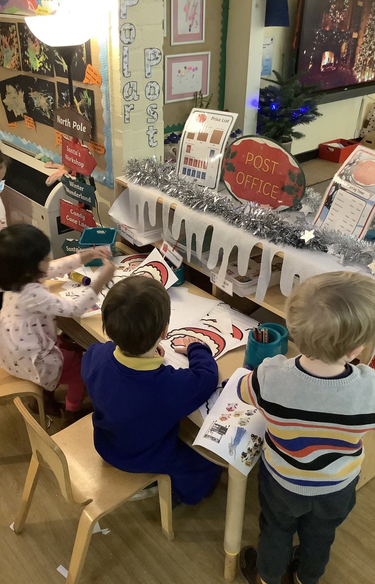 AbercrombyNS's tweet photo. Polar Post office is officially open! #eyfs #writingarea #postoffice https://t.co/64UDAeD0Aa
