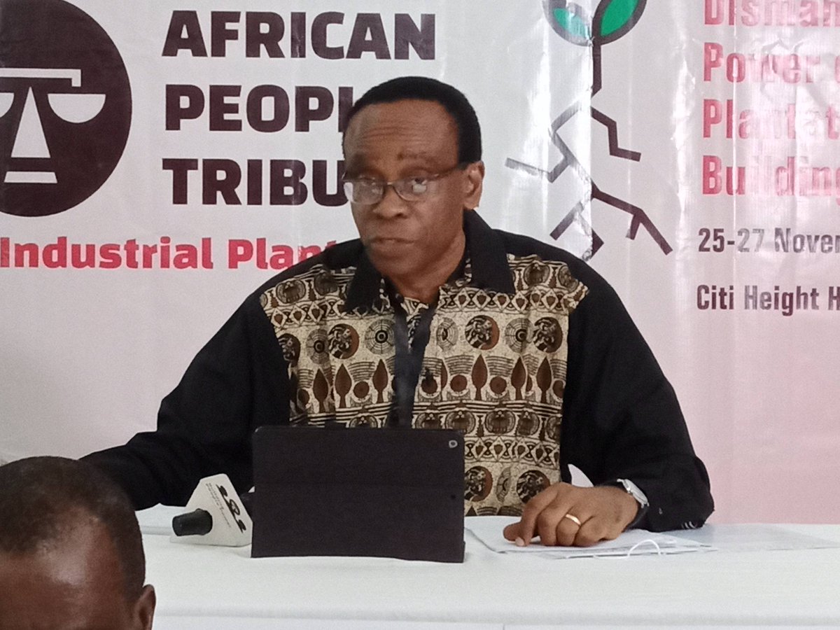 FoEAfrica's tweet photo. African Peoples Tribunal found that the connivance between the government and the transnational corporations is objectionable and unacceptable @NnimmoB @FoEint @ERAFoEN1 #APT2020 https://t.co/mcLSiaeU1j