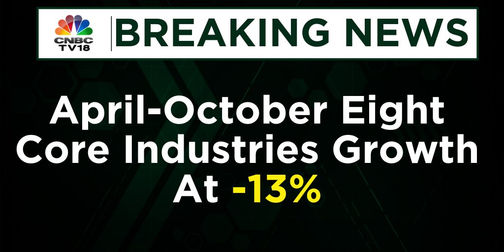 marketsday's tweet photo. April-October #EightCore industries growth at -13% Vs 0.3% (YoY) https://t.co/8LvSwAiqMk
