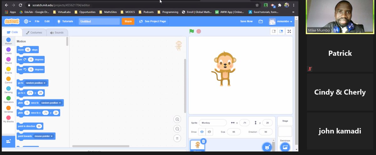 Edutab_Africa's tweet photo. It's that time of the week again where we get to code the fun way!  

#kidscoding #coding #programming #virtualcoding https://t.co/xSQKenwTA9