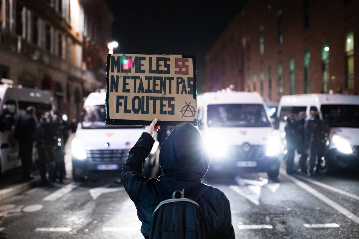 TimoClaeys's tweet photo. Jeudi 26 novembre 2020 - Manifestation contre la loi Sécurité Globale à Toulouse 📸 

#LoiSecuriteGlobale #SecuriteGlobale https://t.co/AILJujGpYb