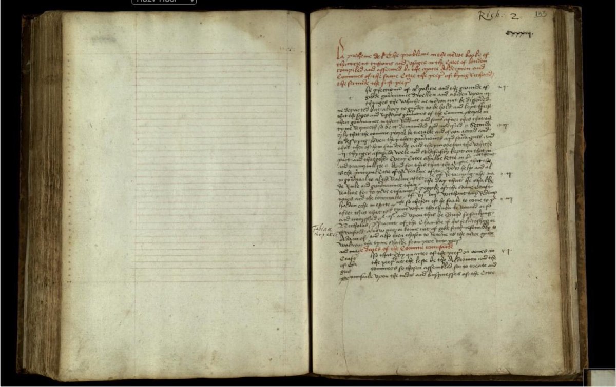 Although the text was burnt in 1387, it was copied and we have what we think is a fifteenth-century copy of the Jubilee Book within a lovely manuscript held at Trinity College in Cambridge. : Trinity College Cambridge, MS O 3 11, fol. 132v-133r