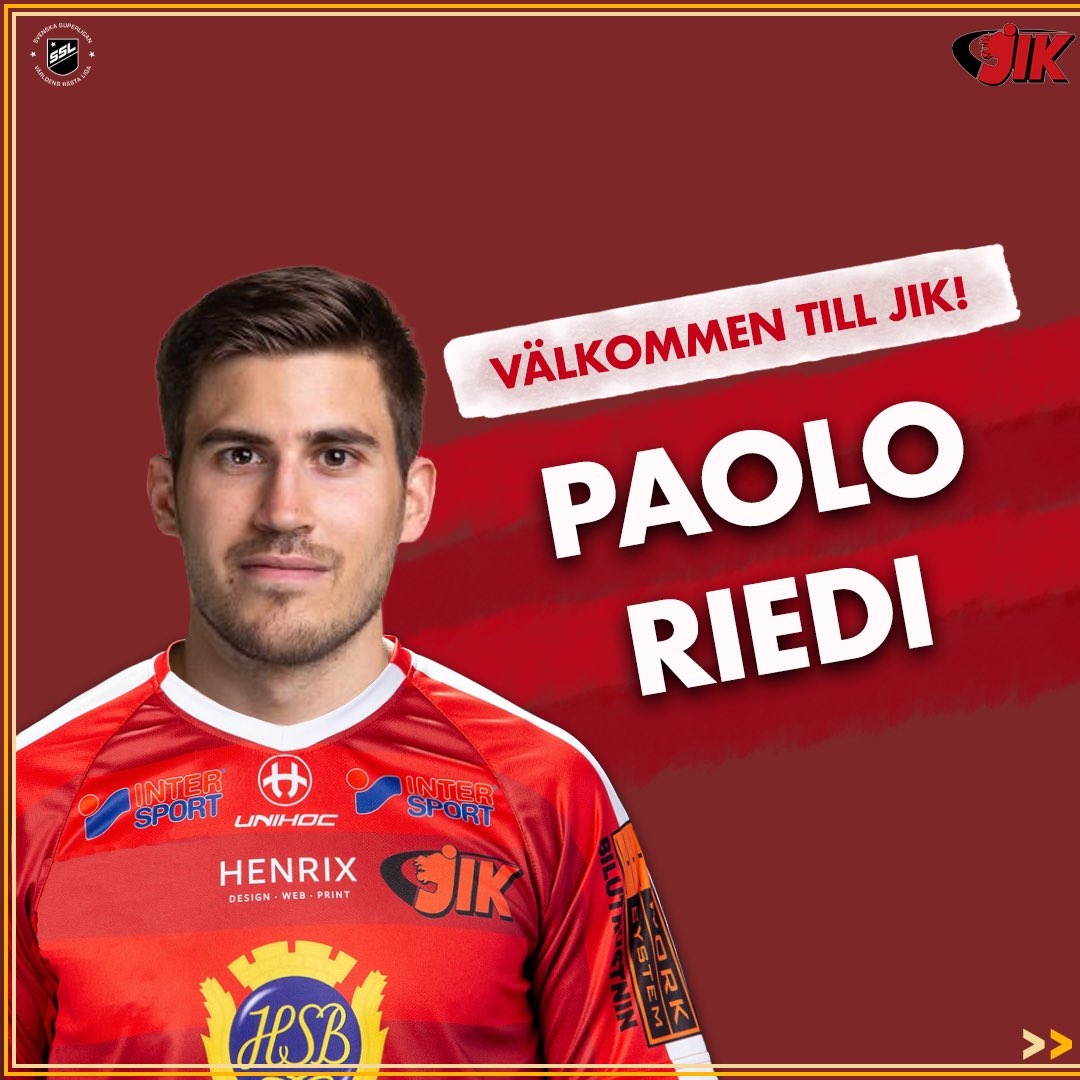 ✍🏻 Poängkung från Schweiz klar för spel i JIK!

JIK har gjort klart med ett lån av Grasshopper Club Zürichs poängkung Paolo Riedi som sträcker sig fram till årsskiftet. 

Varmt välkommen Paolo!