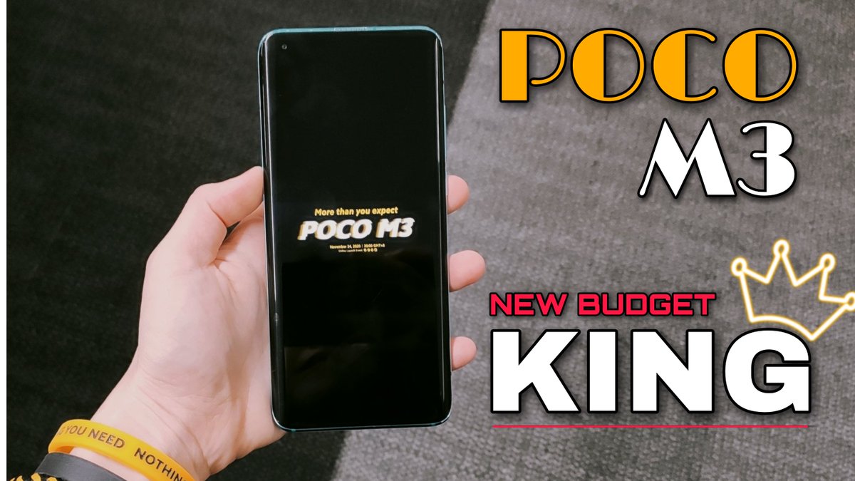 Raman_Singh8's tweet photo. POCO M3 - The New Budget king Smartphøne | Full Specs & Price | My Opinion
NEW Video : ⬇️⬇️⬇️⬇️⬇️
https://t.co/NcB5XSTwsF
https://t.co/NcB5XSTwsF
https://t.co/NcB5XSTwsF via @YouTube
#POCOM3 #POCO #Techietech https://t.co/Q2qEUSg2GF