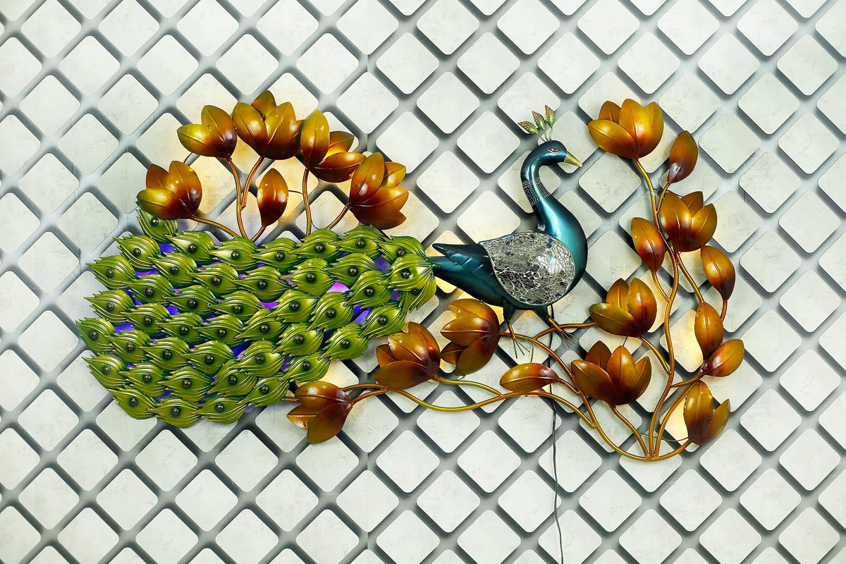deepanami02's tweet photo. Brilliant and beautiful, Peacock with LED lights made for your walls.
Decorative Peacock Rectangular Metal Wall Art By Zuriac.
Visit here:- https://t.co/FiPi6hLtvx
#interiors #interiordesign #wallart #walldecor #matalic 
#designinspiration #wallhanging #quality #ordernow https://t.co/WPBI83Y84P