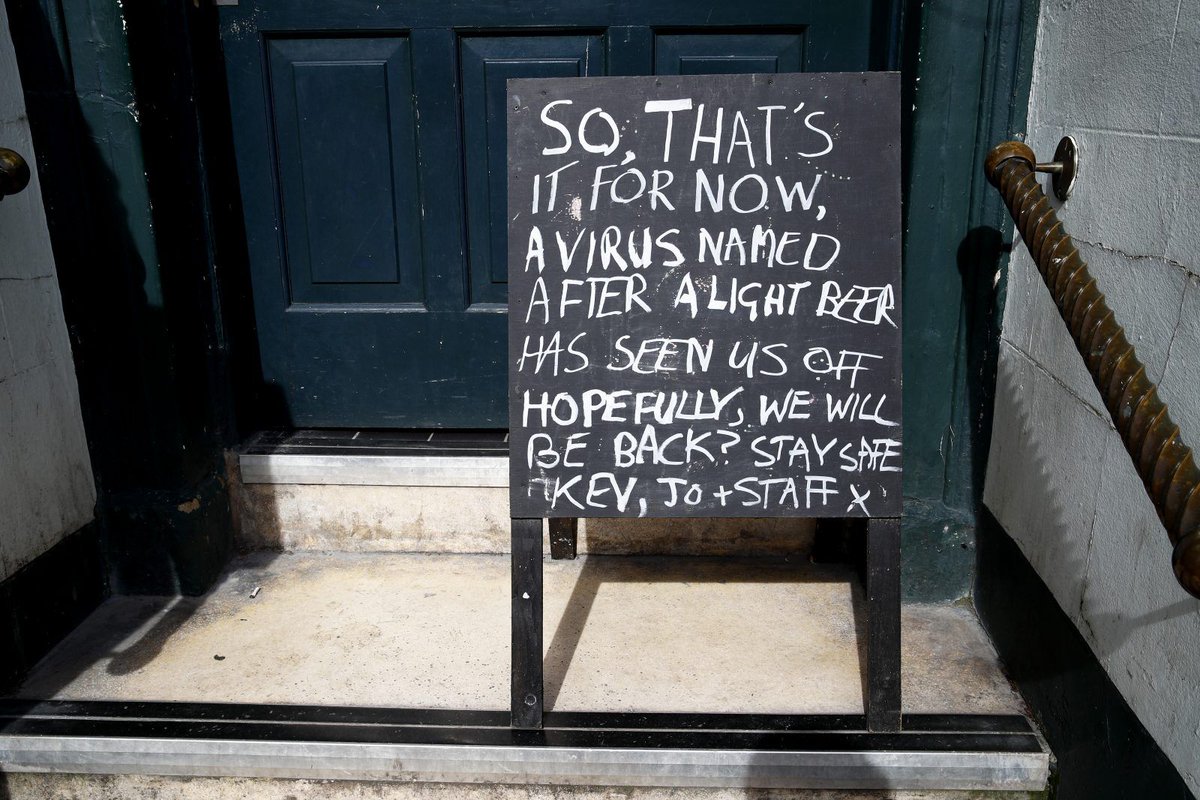CityAM's tweet photo. It’s closing time for the nation’s pubs and bars — perhaps for good

Is this simply a sign that we have to change with the times? -> https://t.co/xxsd9pD9dR

#Pubs #Hospitality #Bars #Covid #LockdownUK #Lockdown2 #Pandemic #Tier2Life #Tier2 #Tier1 https://t.co/VkU1cDlEym