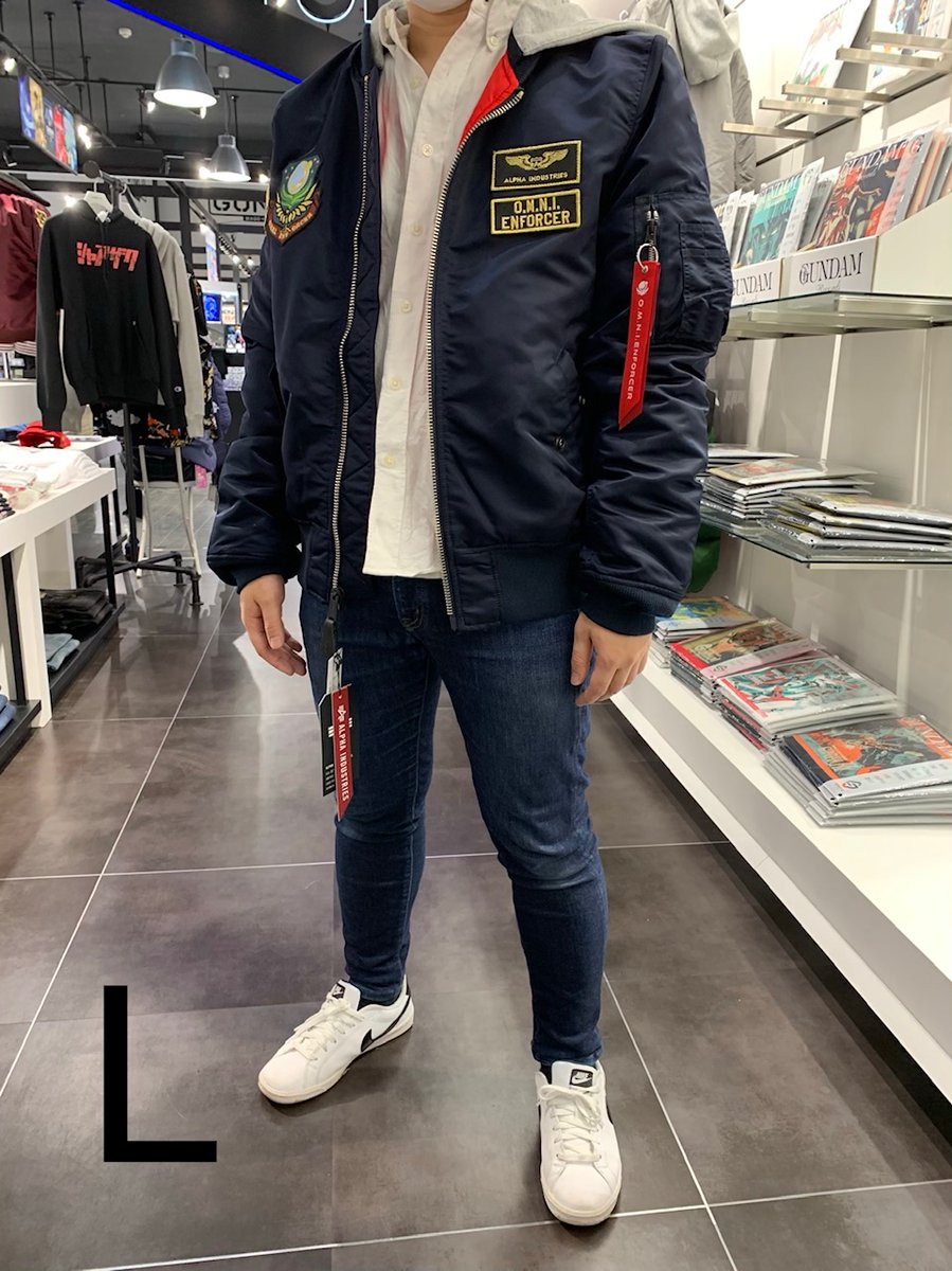 本日発売商品「STRICT-G × ALPHA INDUSTRIES MA-1 NATUS『機動戦士