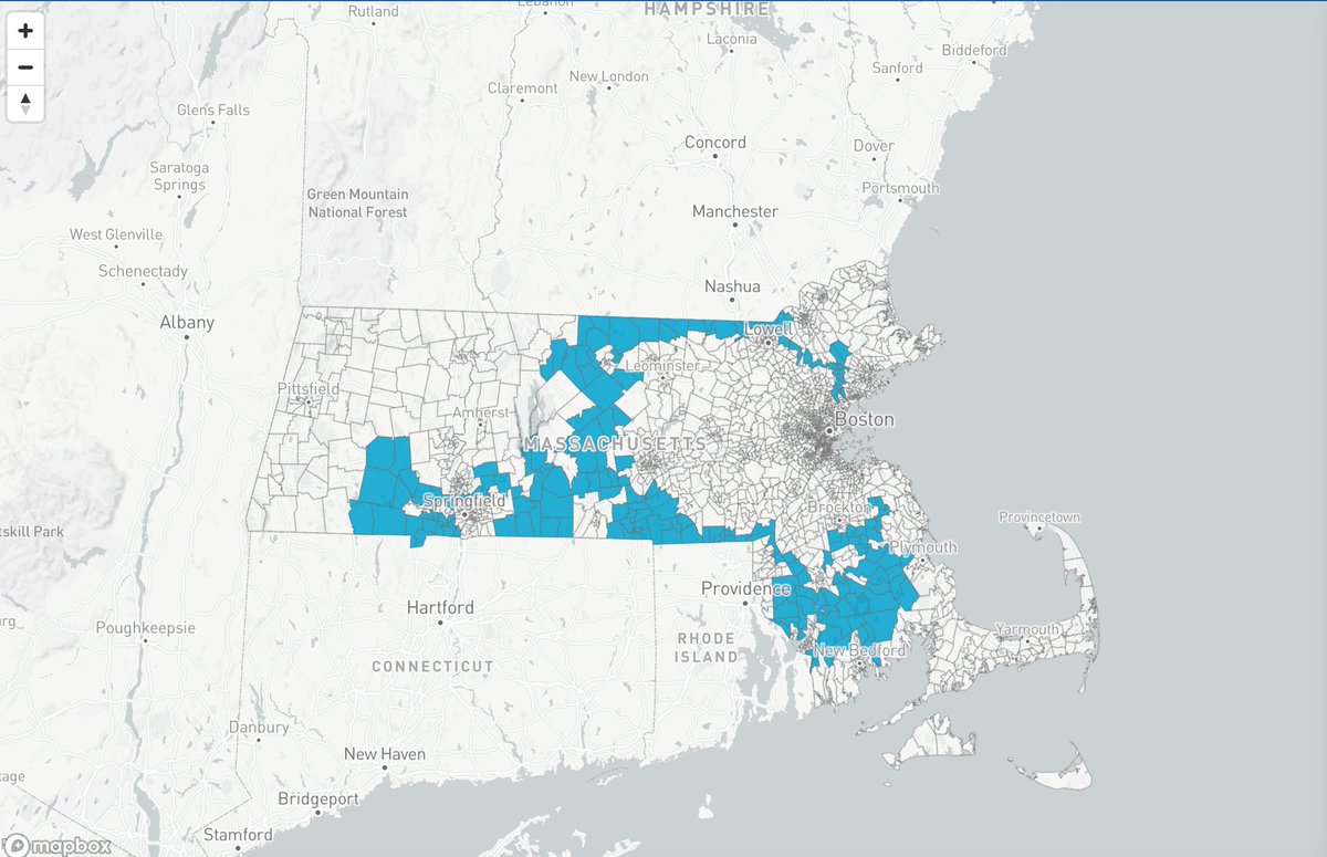 Here's our attempt, in all its glory. At 625,938, it's *still* around 100k people short of having the requisite population, and there are no Trump precincts left. This (incomplete) district is 93% white & would have voted for Trump 55.4-44.6 in 2016 and Romney 51.8-48.2 in 2012.