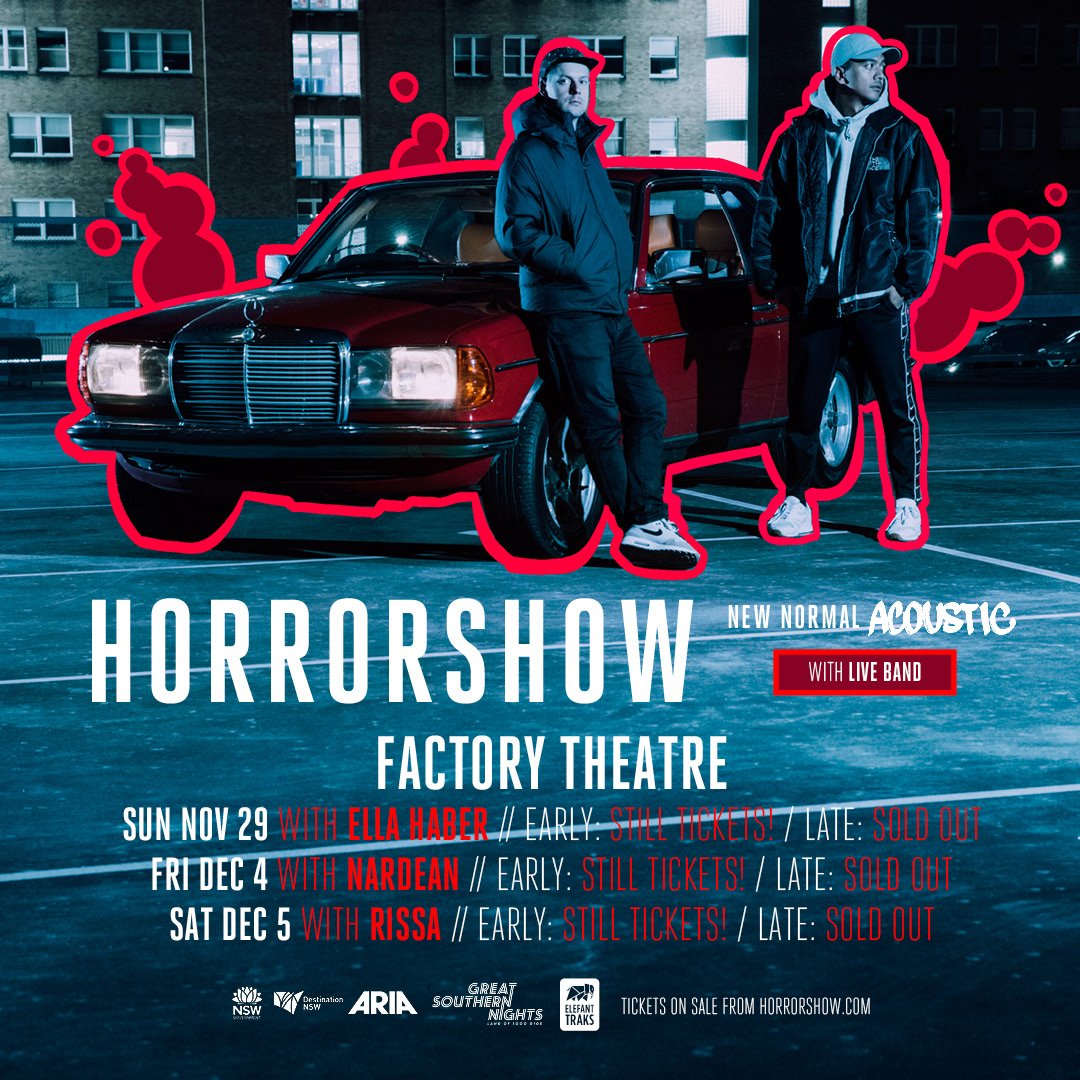 It's been a year since New Normal dropped. We're doing these local shows acoustic to farewell our most hectic album, that captured the most intense few years of our lives ♥️ aucentury.sales.ticketsearch.com/sales/saleseve…