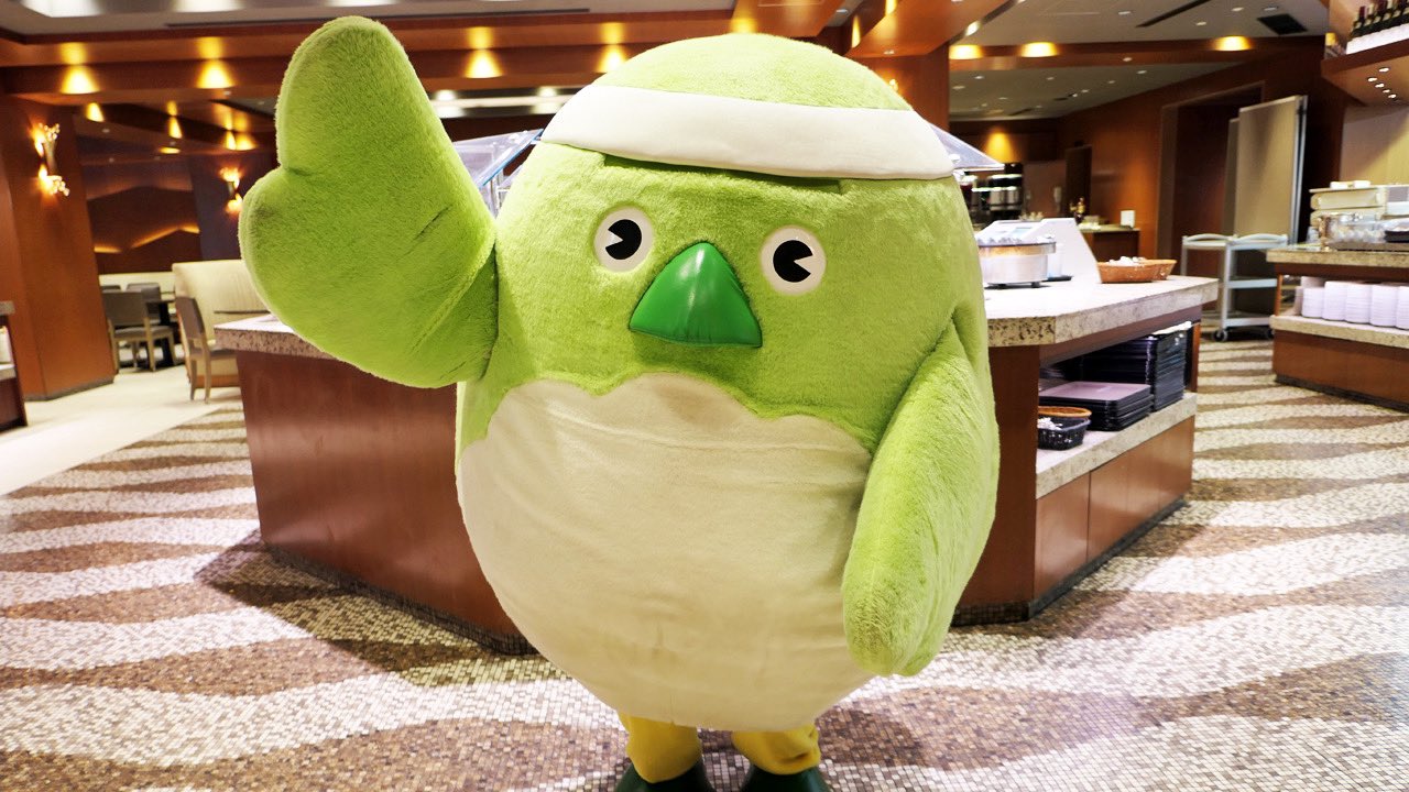 横浜ベイシェラトン ホテル タワーズ公式 大分県マスコットキャラクター めじろん 登場 明日の コンパス に11時頃登場します ぜひ会いに来てください 九州 大分フェアは1 8 金 まで開催中 T Co S5ymhgejdk
