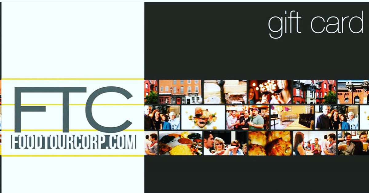 DCFoodTours's tweet photo. Get $5 off all gift card purchases now through Monday! BF5OFF #BlackFriday #BlackFridaySale #CyberMonday #foodtour https://t.co/h3eTmLlVzi