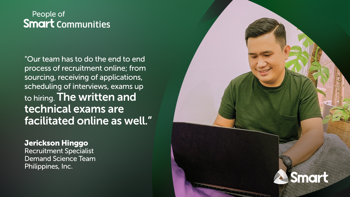 SmartNewsroom's tweet photo. The BPO industry continues to thrive amidst the current health crisis and as a recruitment officer, Jexx had to immediately adapt to their company's full transition to online recruitment. More: https://t.co/ulYxK0cyGS https://t.co/HZ8ycgXPD3