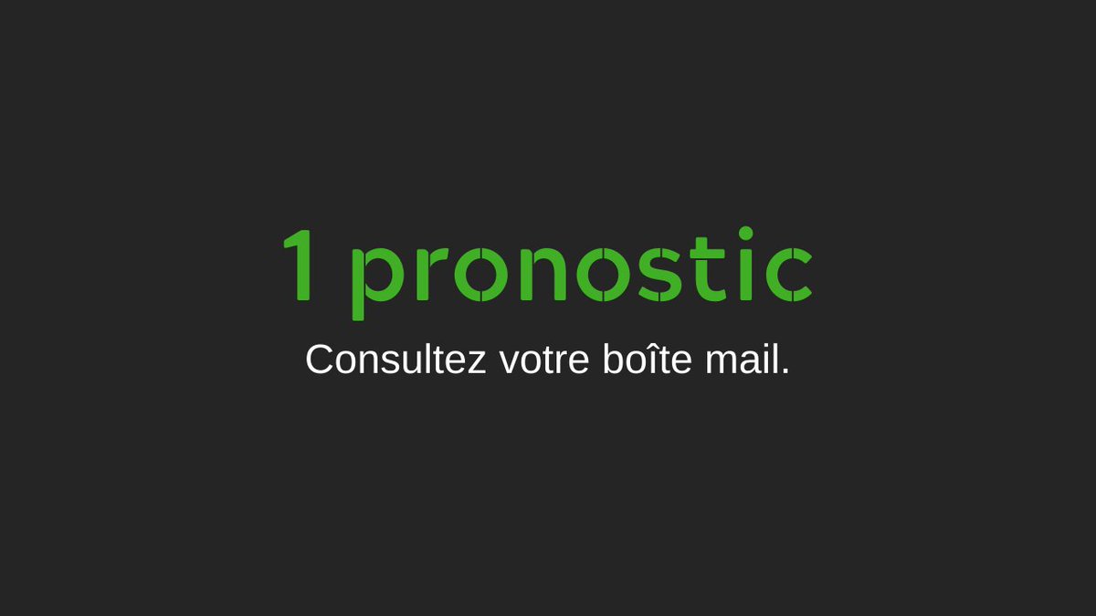 ZeFootTipster's tweet photo. 📢 Nouveaux pronostics disponibles !

#TeamParieur #ChangezVotreManièreDePenser https://t.co/ju9VB2mcVR