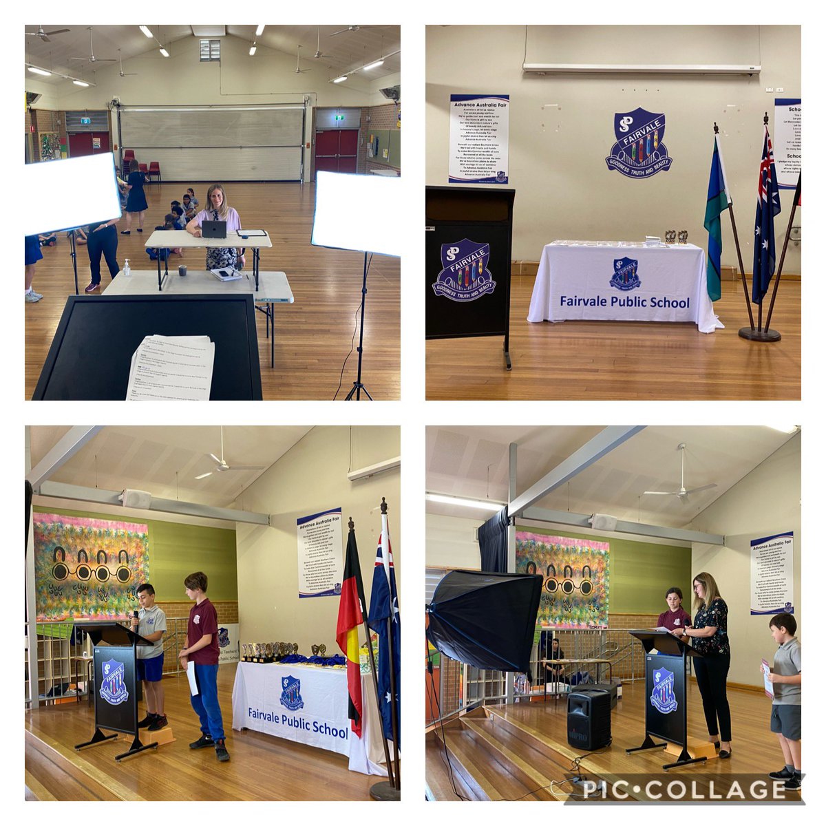 A huge week <a href="/fairvaleps/">FairvalePS</a> recording our K-2, 3-6 and Sports assemblies. Congratulations to all award winners. Each class will get to view very soon as well as sharing the links with our community. 🎬🎤🎖🎉 <a href="/lisaporter555/">Lisa Porter</a>