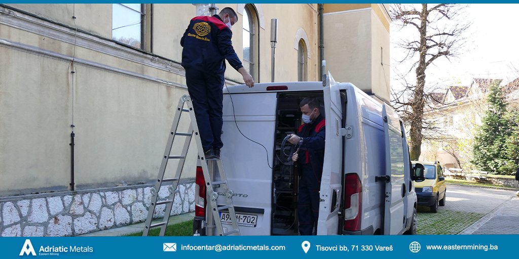 easternmining's tweet photo. Praćenja kvaliteta zraka provodimo uz pomoć ovlaštene i prema EN/ISO IEC 17025 akreditirane ispitne laboratorije, opremljene analizatorima za mjerenje koncentracija zagađujućih materija u zraku.
#easternmining #adriaticmetals #vares #mining #environment #localcommunity https://t.co/hlw6RTdnDu
